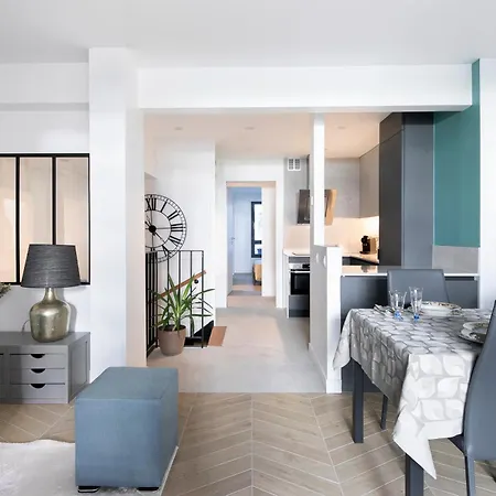 Loft 52m²+parking A 15 Min De Paris Centre Apartment
